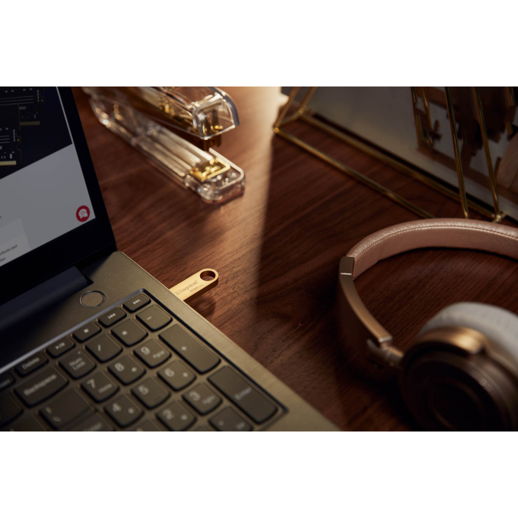 USB флеш накопичувач Kingston 512GB DataTraveler SE9 G3 Gold USB 3.2 (DTSE9G3/512GB) - зображення 8