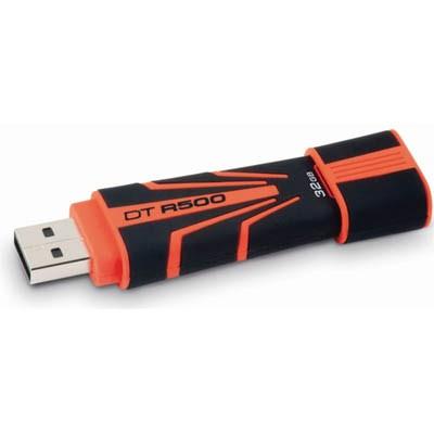 USB флеш накопичувач Kingston 32Gb DataTraveler DTR500 black (DTR500/32GB) - зображення 1