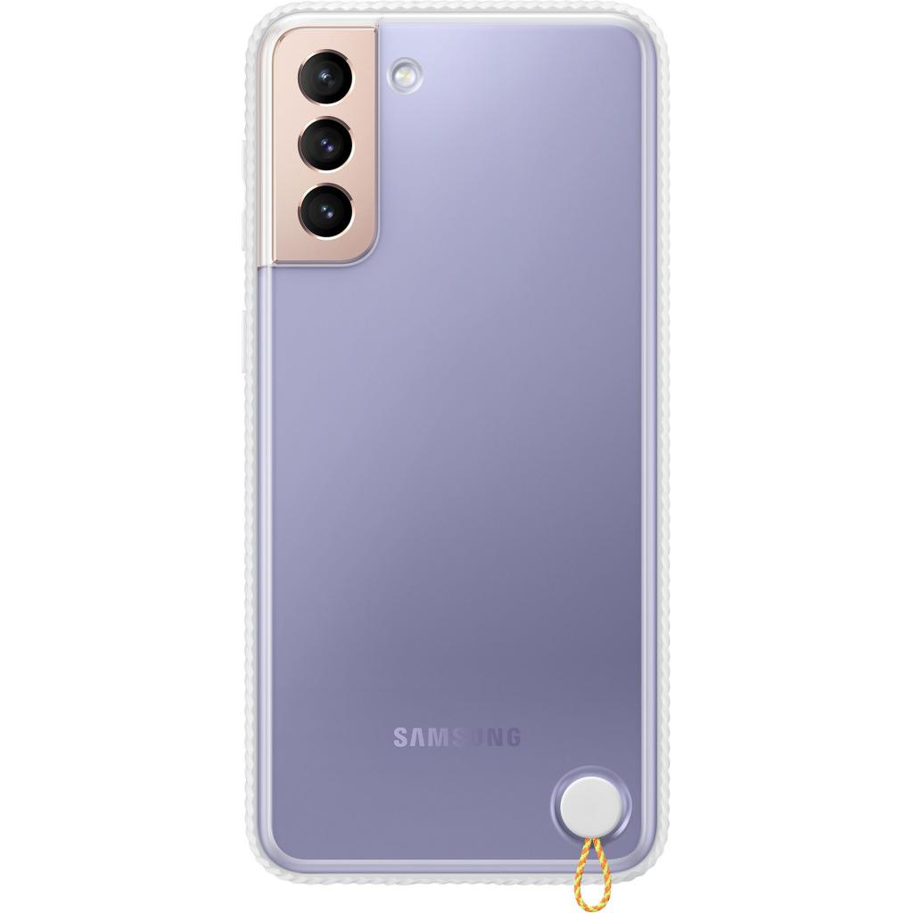 Чохол до мобільного телефона Samsung Clear Protective Cover Samsung Galaxy S21+ White (EF-GG996CWEGRU) - зображення 1
