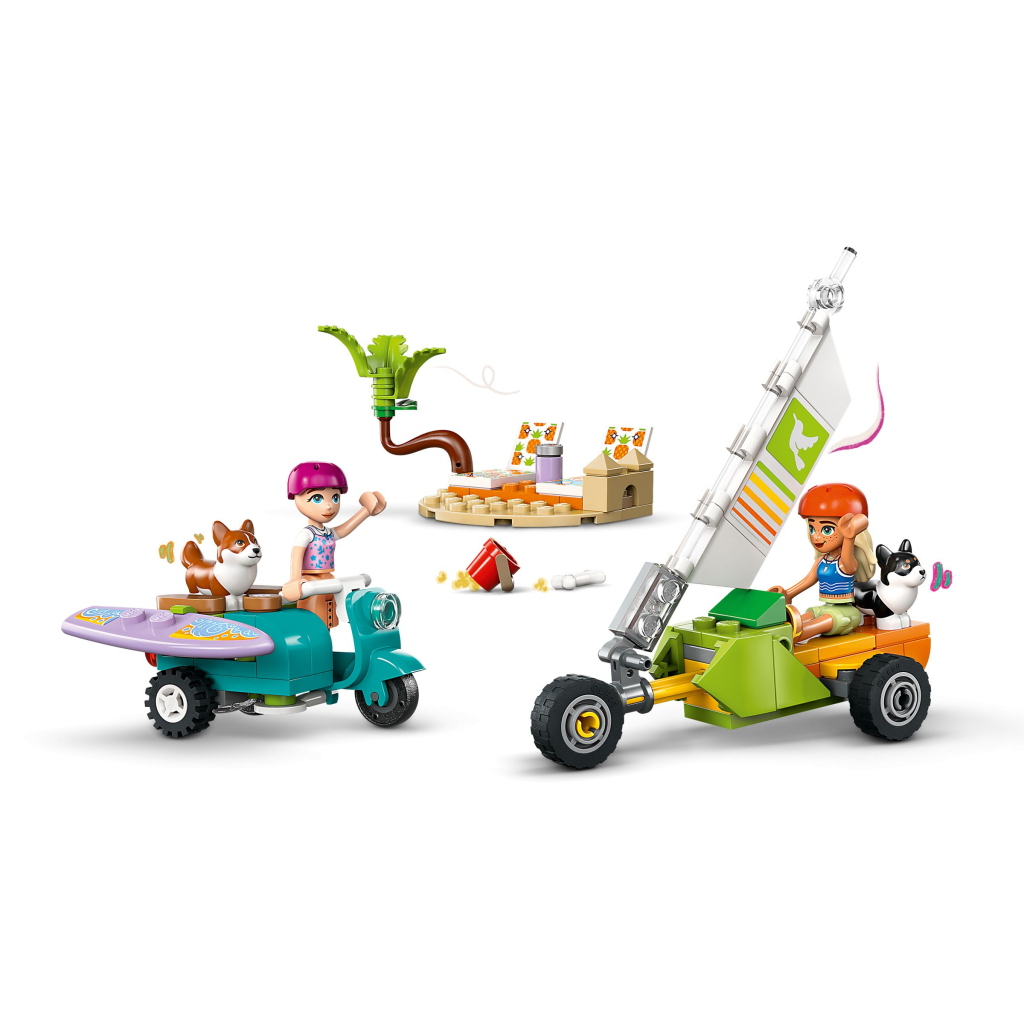 Конструктор LEGO Friends Собачі пригоди на серфі та скутері (42641) - изображение 3