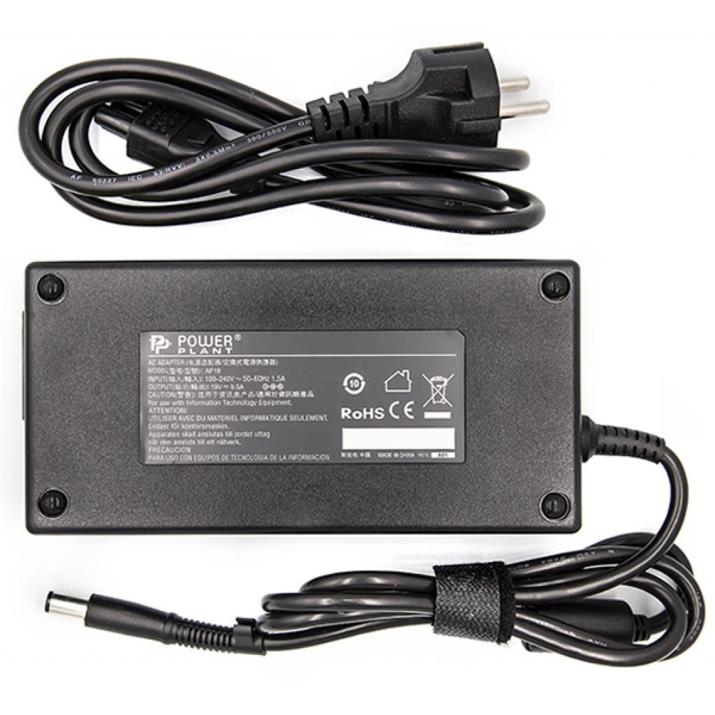 Блок живлення до ноутбуку PowerPlant HP 220V, 19V 180W 9.5A (7.4*5.0) (HP180F7450) - зображення 2