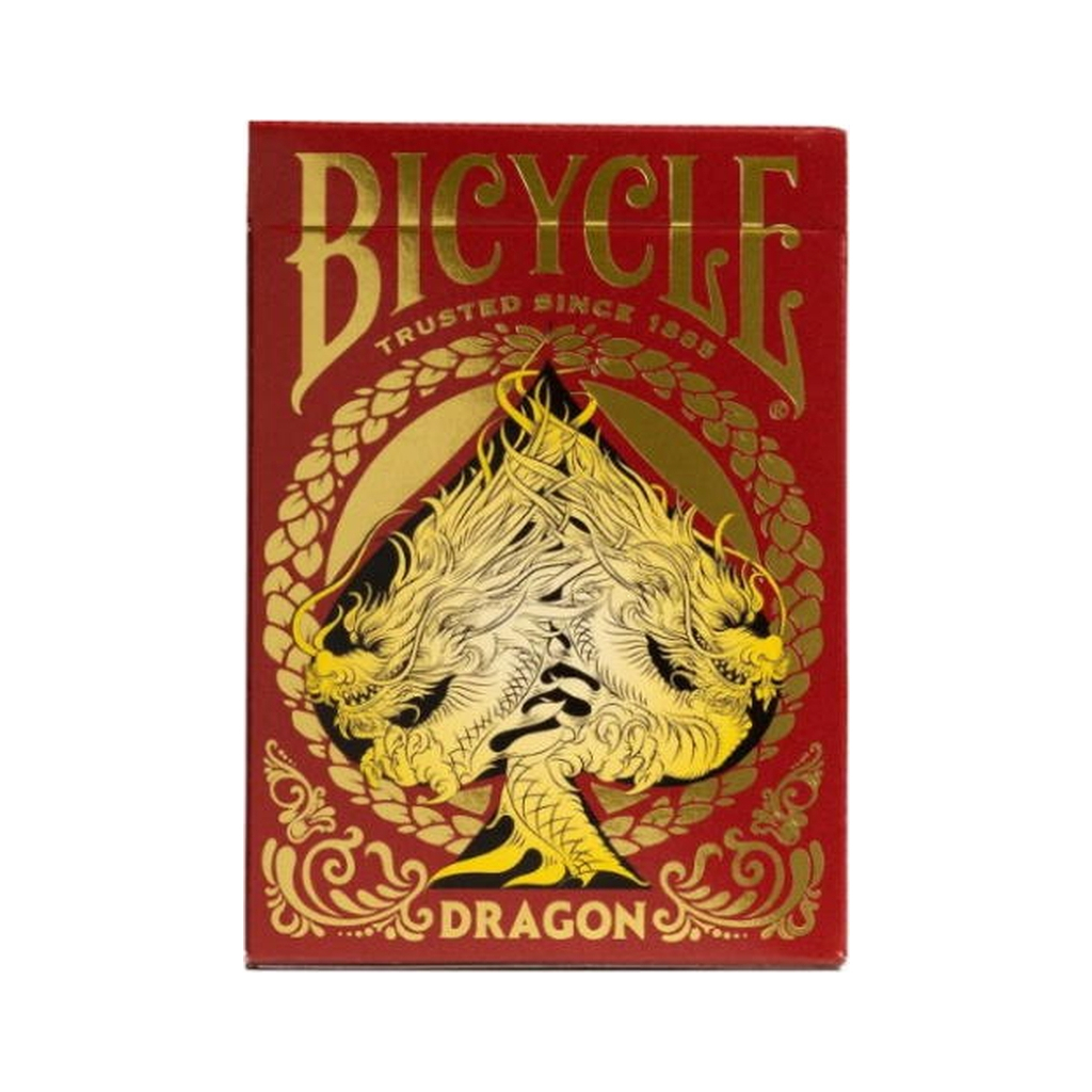 Гральні карти Bicycle Red Dragon (Bicycle Premium) (ВР_КГБРД) - зображення 2