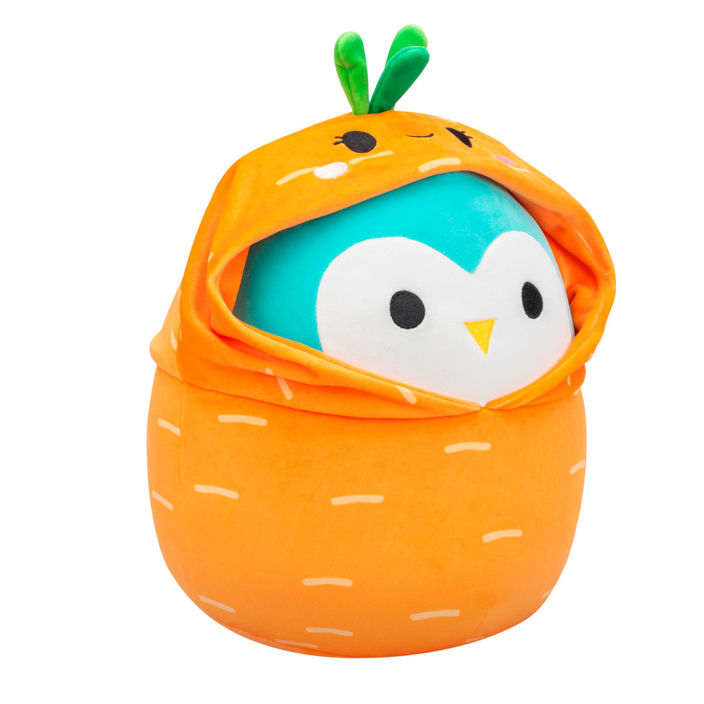 М'яка іграшка Squishmallows Сова Вінстон 30 см, у одязі (SQER00929) - зображення 3
