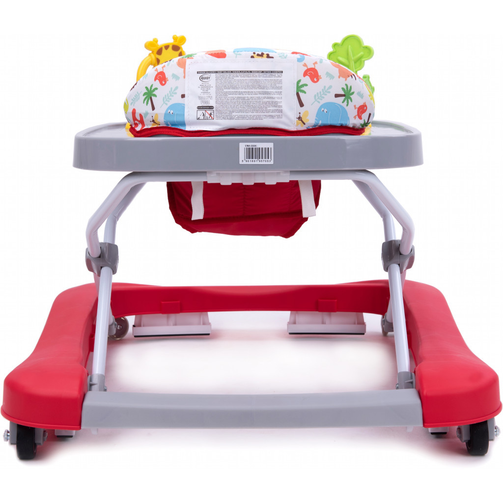 Ходунки 4Baby Walk'n Push red (4WP03) - зображення 3