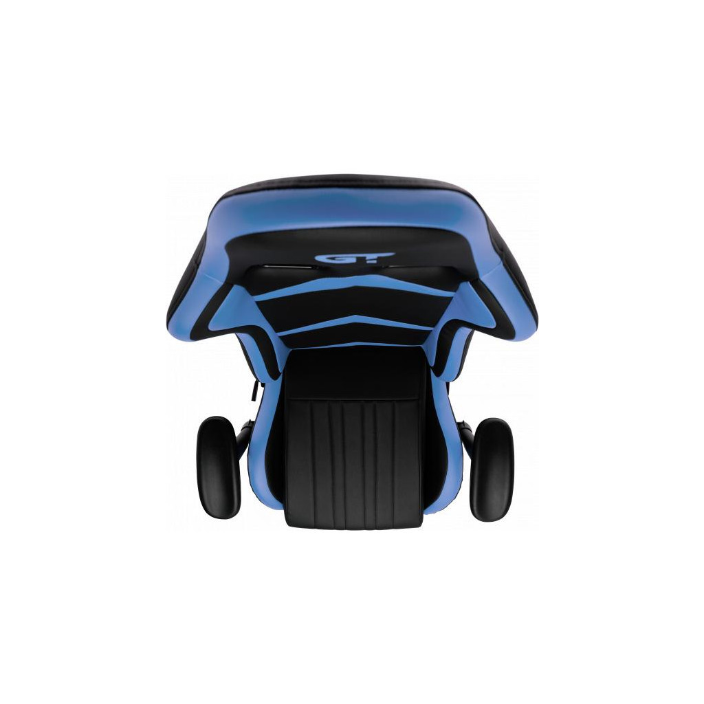 Крісло ігрове GT Racer X-2534-F Black/Blue - зображення 10