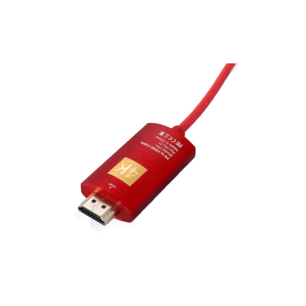 Перехідник Type C to HDMI, 2m, 4K, 30HZ Extradigital (KBH1751) - зображення 2