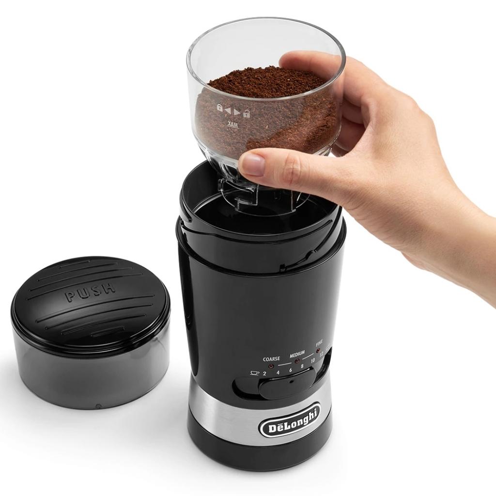 Кавомолка DeLonghi KG 210 BK (KG210BK) - зображення 2