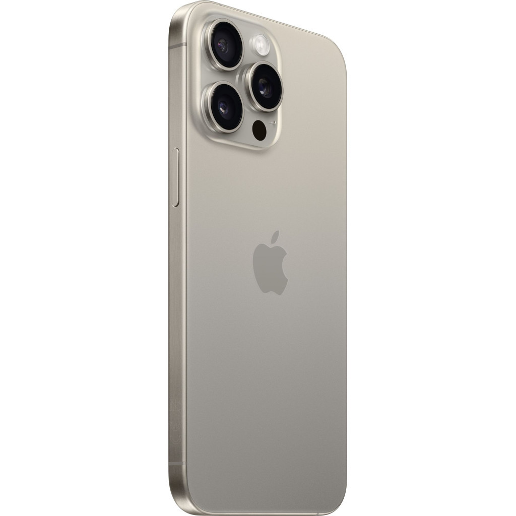 Мобільний телефон Apple iPhone 15 Pro Max 256GB Natural Titanium (MU793) - зображення 3