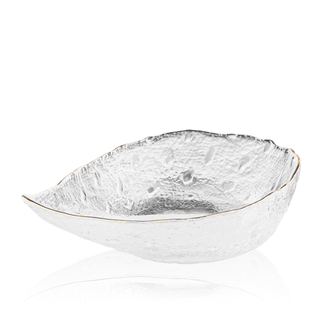Салатник Ardesto Leaf 17.5см, скло, прозорий (AR5008) - зображення 2