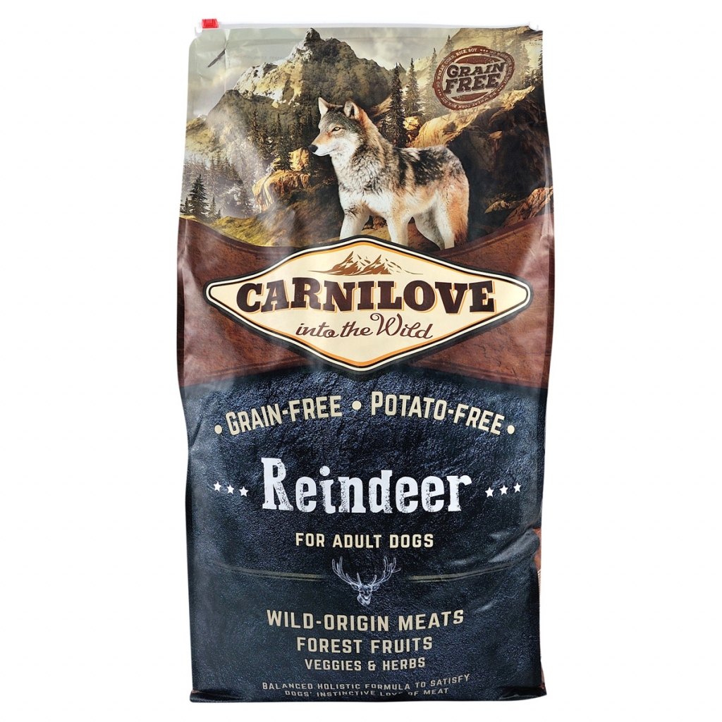 Сухий корм для собак Carnilove Adult Raindeer 12 кг (8595602508884) - зображення 1