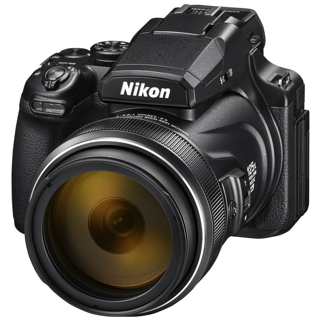 Цифровий фотоапарат Nikon Coolpix P1000 Black (VQA060EA) - зображення 1