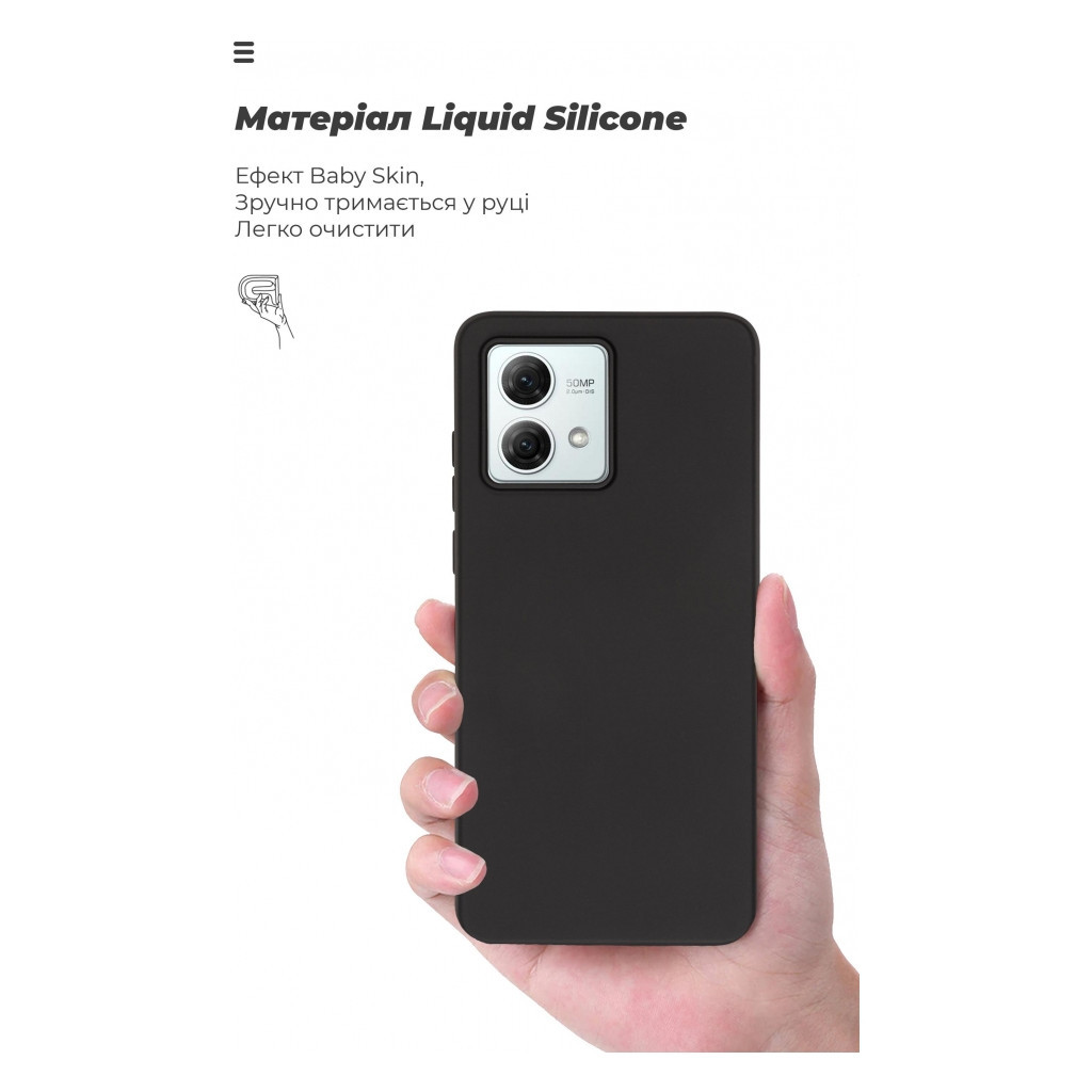Чохол до мобільного телефона Armorstandart ICON Case Motorola G84 5G Black (ARM70879) - зображення 7