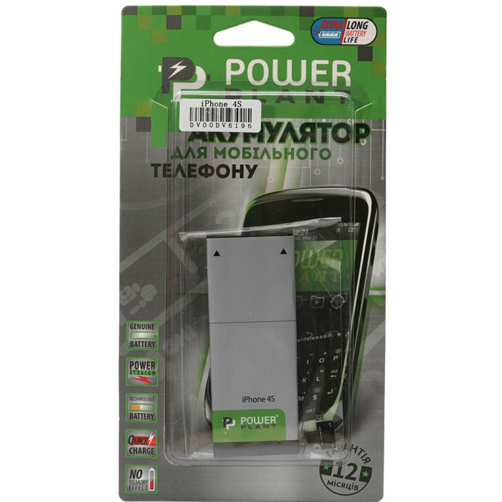 Акумуляторна батарея PowerPlant Apple iPhone 4S new 1430mAh (DV00DV6333) - зображення 1