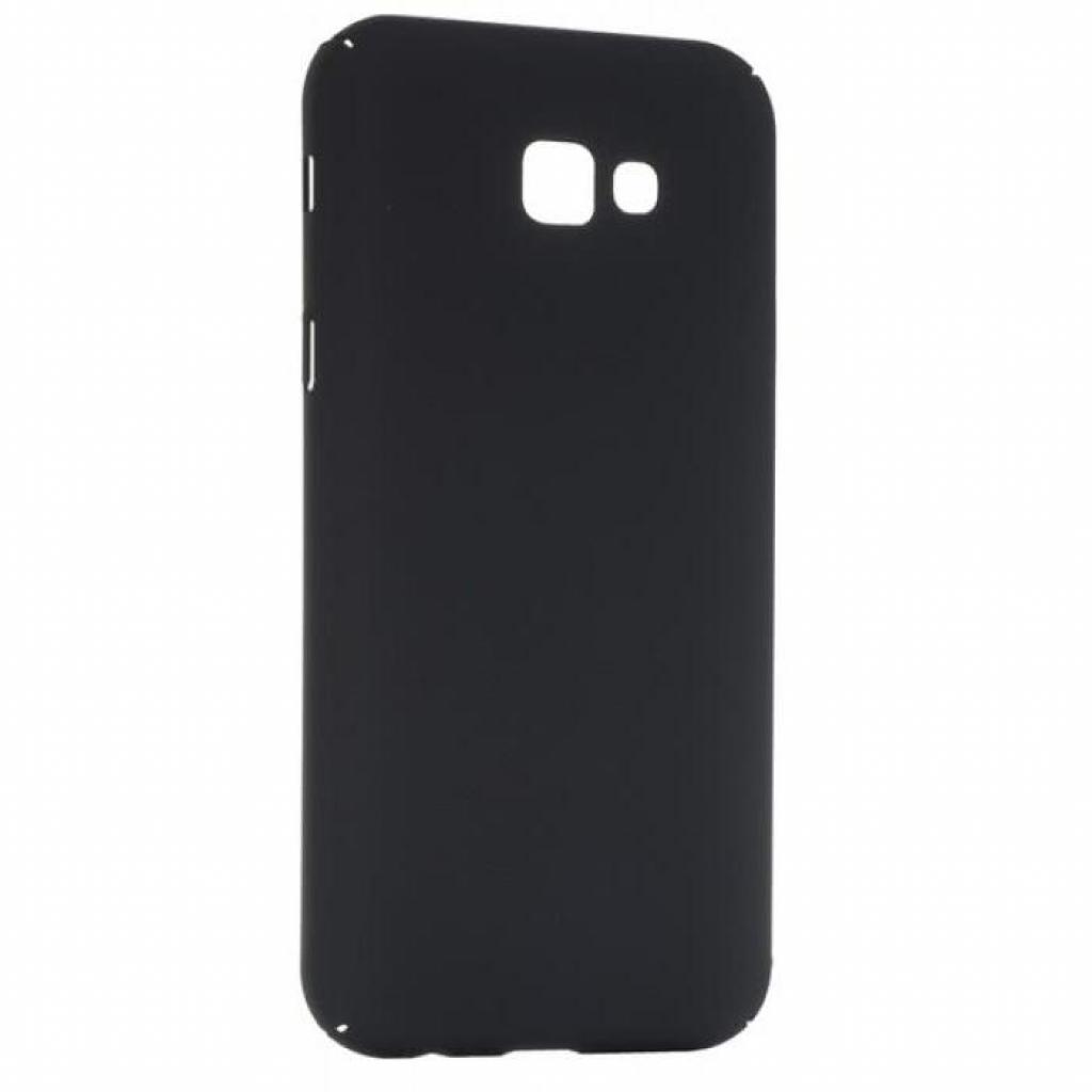 Чохол до мобільного телефона Digi SAMSUNG A7 (2017)/A720 - Soft touch PC (Black) (6330589) - зображення 1