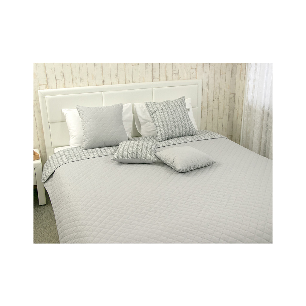 Покривало Руно декоративне Grey Braid 212х240 см (Р329.52У_Grey Braid) - зображення 5