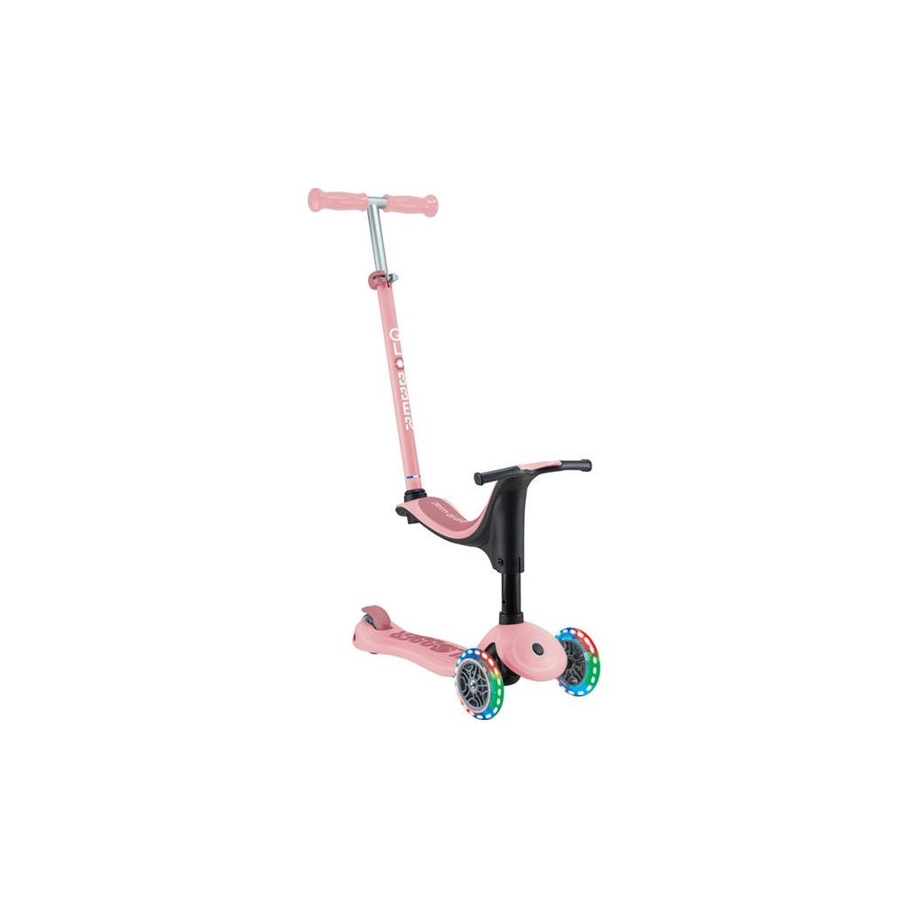 Самокат Globber Go Up Sporty Led пастельно-рожевий (452-710-4) - изображение 5