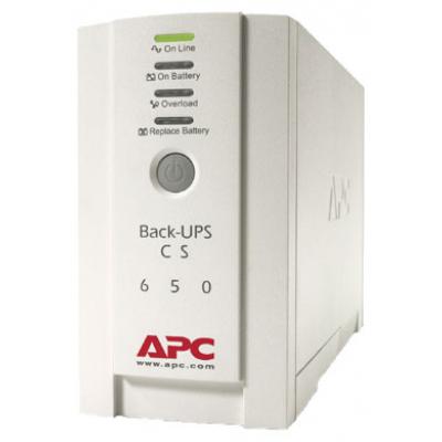Пристрій безперебійного живлення Back-UPS CS 650VA APC (BK650EI) - зображення 1