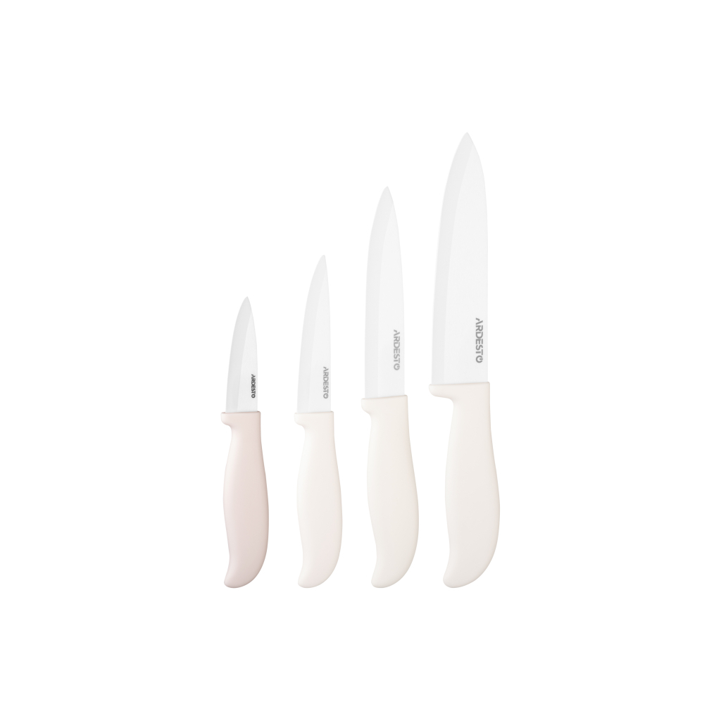 Кухонний ніж Ardesto Fresh 18.5 см White (AR2118CW) - зображення 3