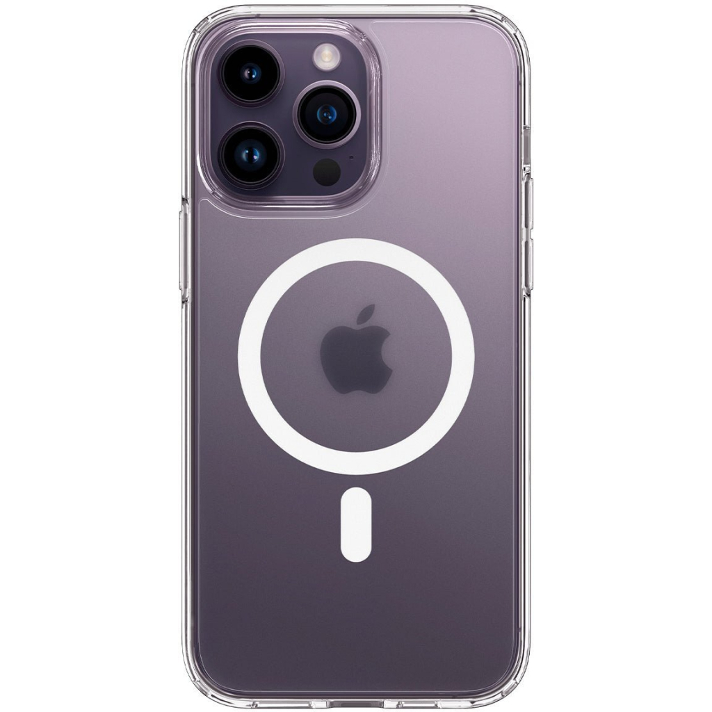 Чохол до мобільного телефона Spigen Apple iPhone 14 Pro Ultra Hybrid MagFit, Frost Clear (ACS05587) - зображення 1