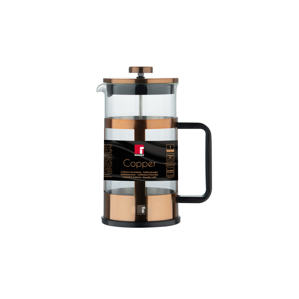 Френч-прес Bergner Copper 1 л (BG-38327-CP) - изображение 5