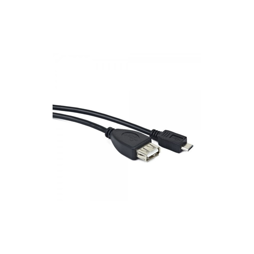 Перехідник OTG USB 2.0 AF to Micro 5P 0.15m Maxxter (U-AFM-OTG) - зображення 2