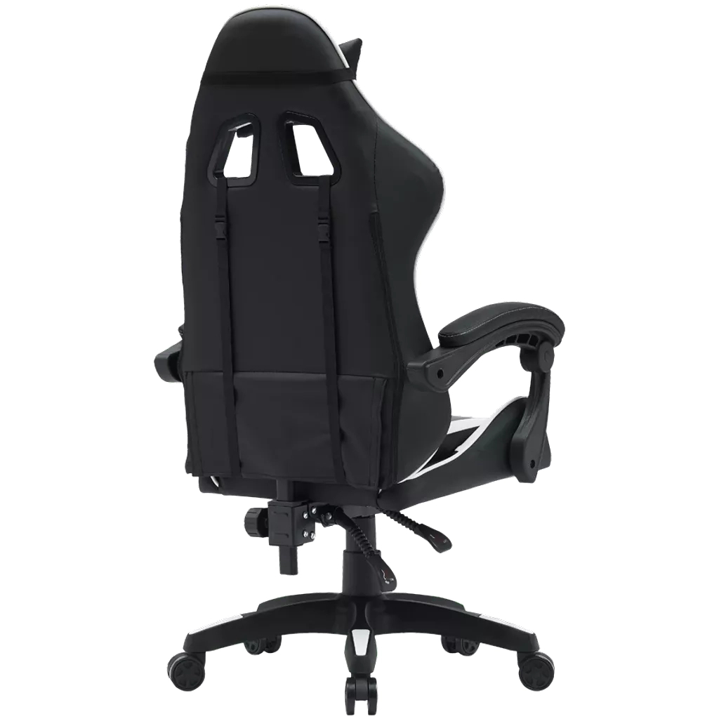 Крісло ігрове Canyon Core SGCH2 Black/White (CNE-SGCH2W) - зображення 4
