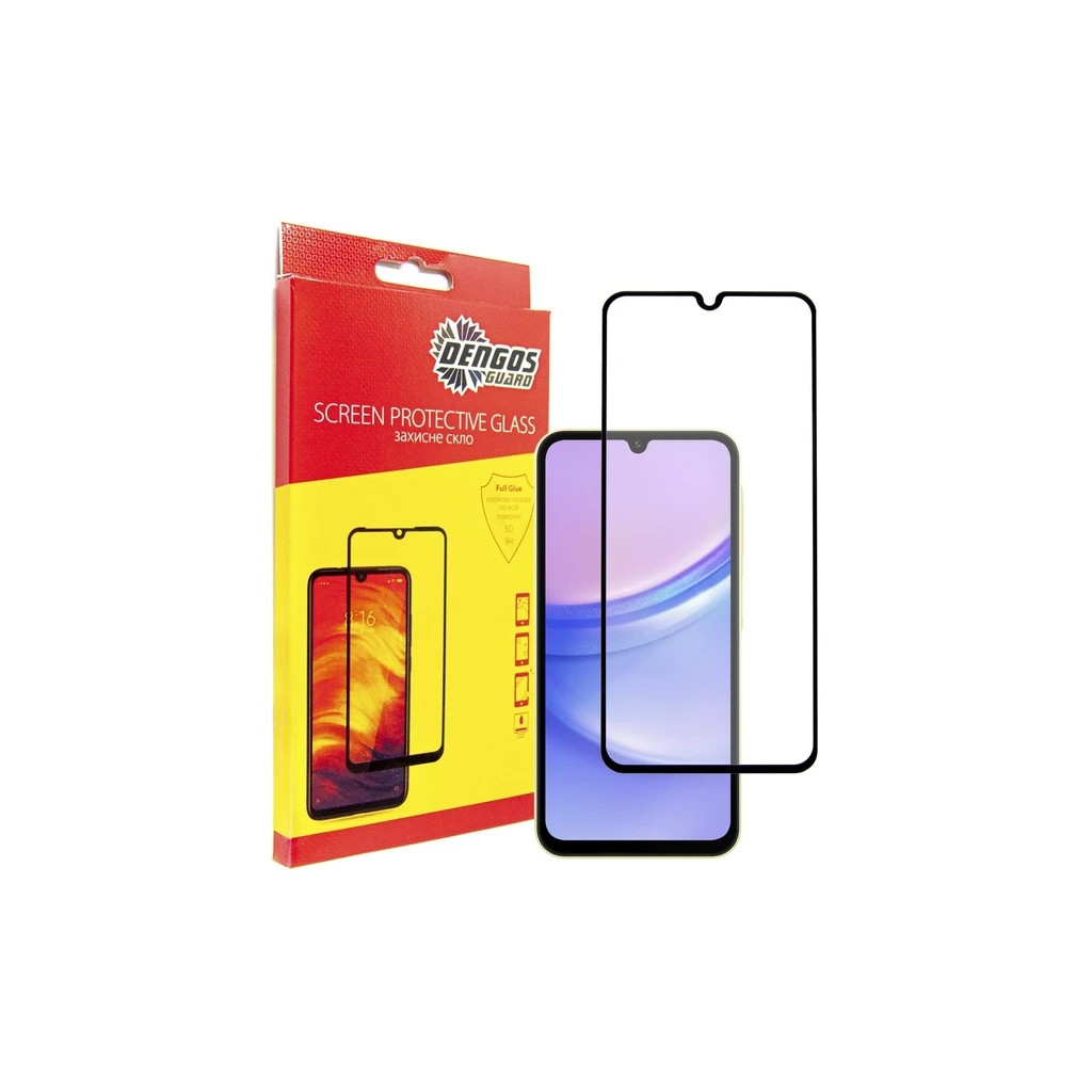 Чохол до мобільного телефона Dengos Kit for Samsung Galaxy A15 case + glass (Mint) (DG-KM-59) - зображення 4