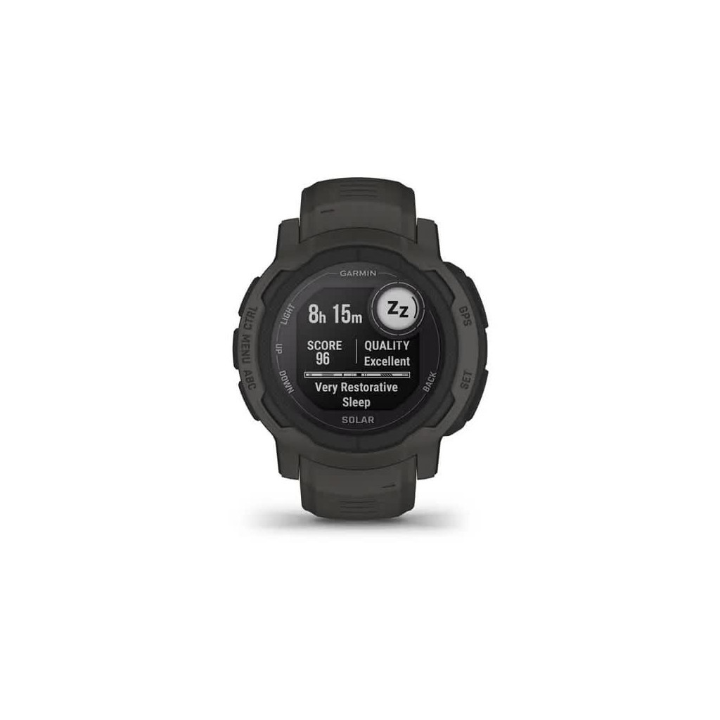 Смарт-годинник Garmin Instinct 2, Solar, Graphite, GPS (010-02627-00) - изображение 10