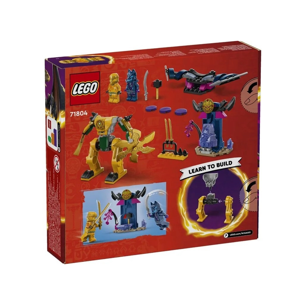 Конструктор LEGO NINJAGO Бойовий робот Аріна 104 деталей (71804) - зображення 9