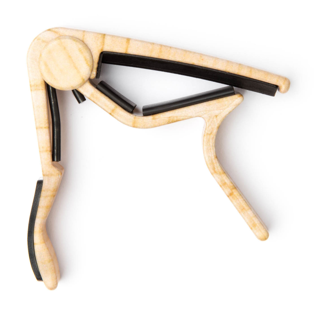 Каподастр Jim Dunlop Trigger Capo Acoustic Curved Maple (83CM) - изображение 1