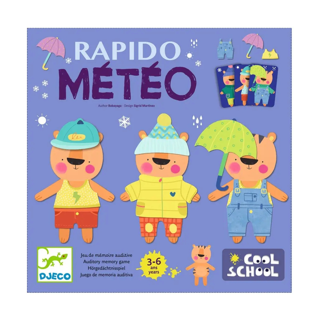 Настільна гра Djeco Rapido Meteo (DJ08527) - зображення 1