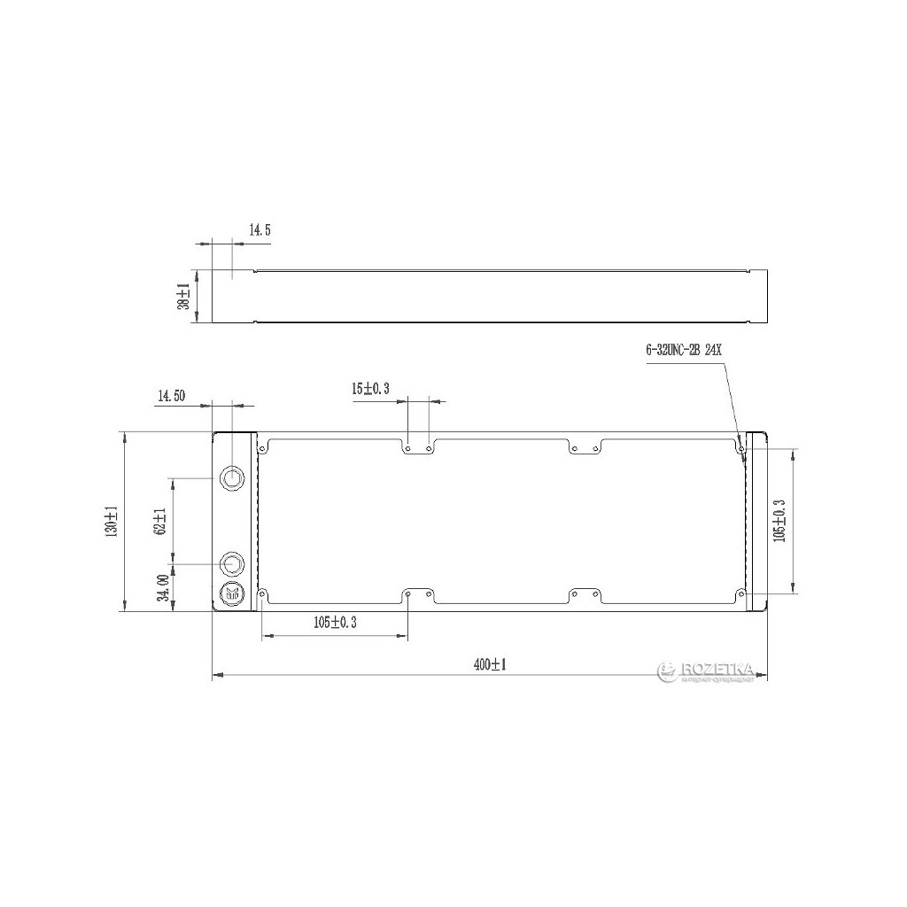 Радіатор охолодження Ekwb EK-CoolStream PE 360 (Triple) (3831109860274) - изображение 6