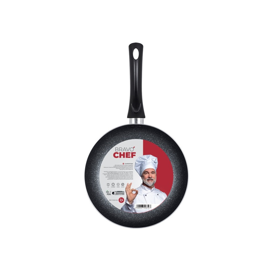 Сковорода Bravo Chef 24 см (BC-1100-24) - зображення 3