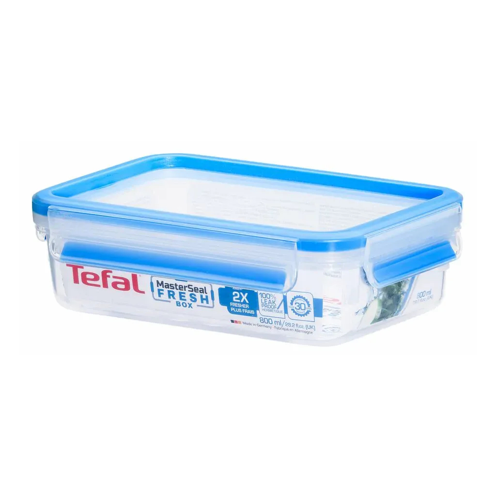 Харчовий контейнер Tefal MasterSeal, прямокутний, 800мл, пластик (K3021812) - зображення 7