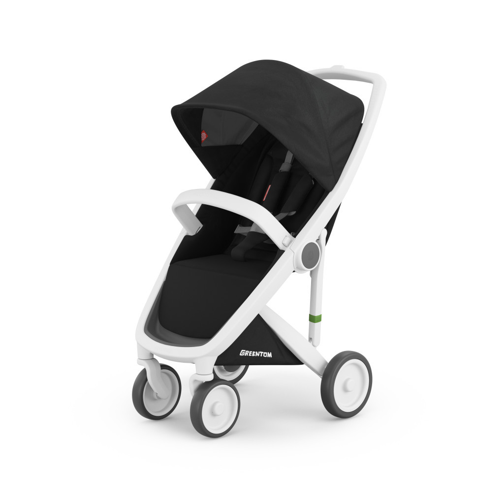 Коляска Greentom Classic Black-White (8718858972340) - зображення 1