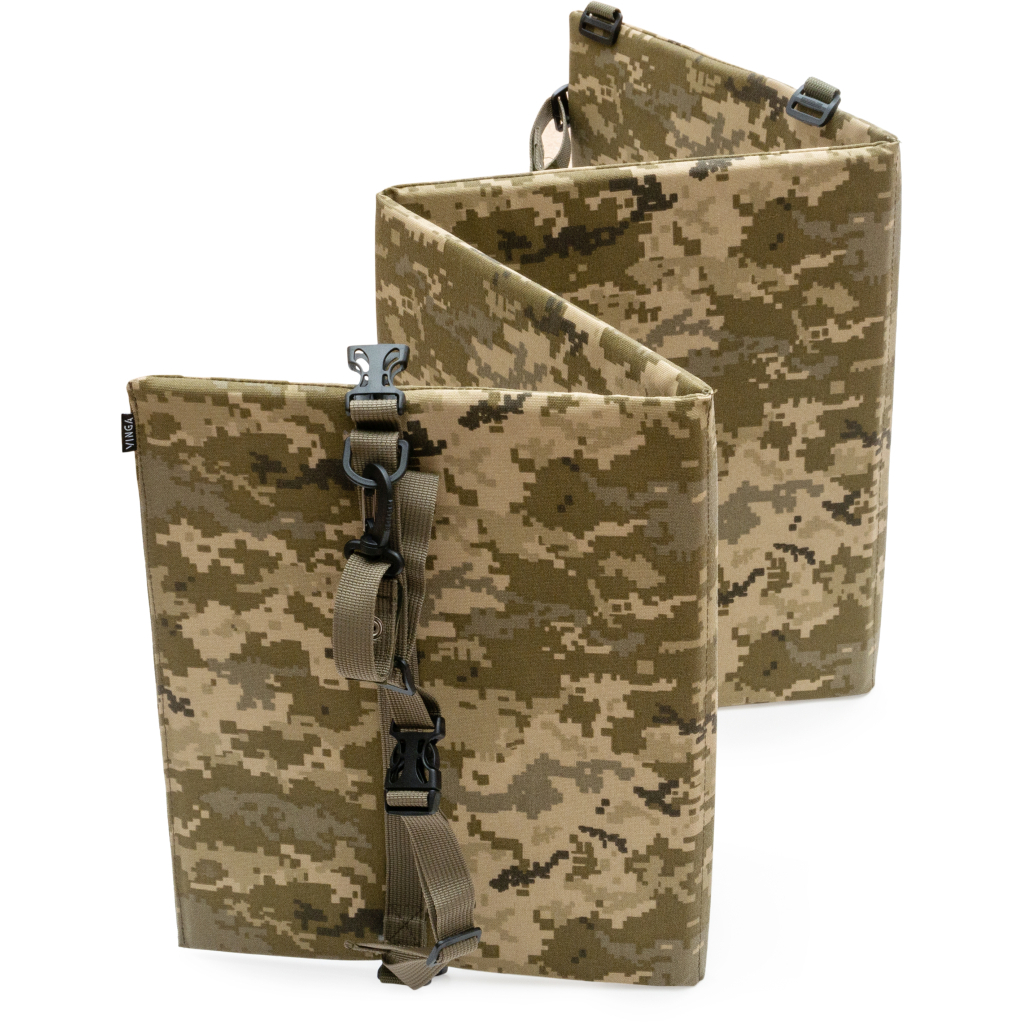 Туристичний килимок Vinga Tactical Military 40х120, Cordura1000D, Pixel (VC4C1000PX) - изображение 5