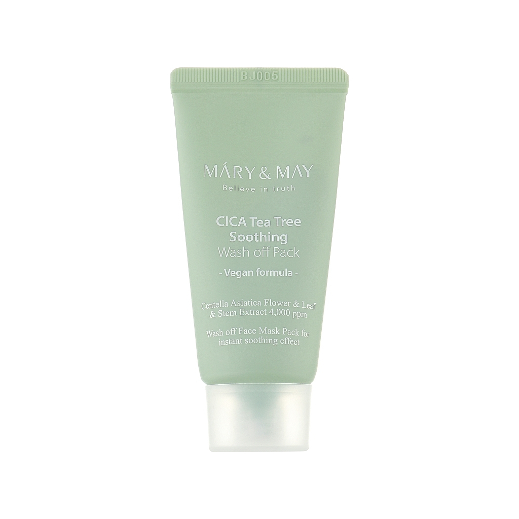 Маска для обличчя Mary & May Cica Tea Tree Soothing Wash Off Pack 30 г (8809670681852) - изображение 1