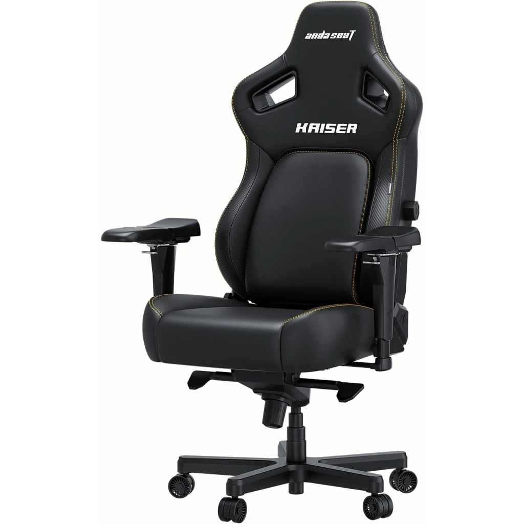 Крісло ігрове Anda Seat Kaiser 4 PVC Size XL Black (AD12YDDC-XLL-20-B-PV/C) - зображення 2