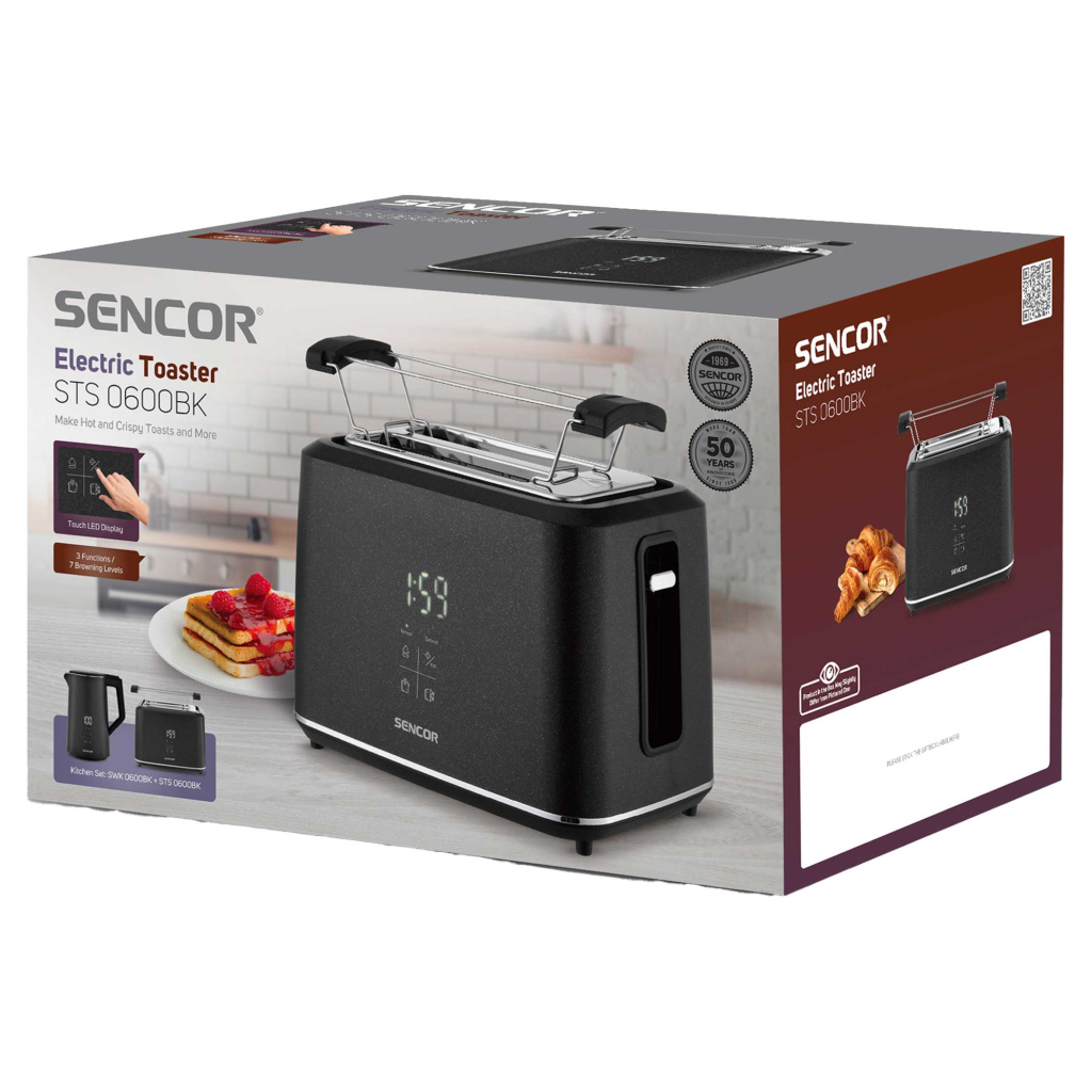 Тостер Sencor STS0600BK - изображение 12