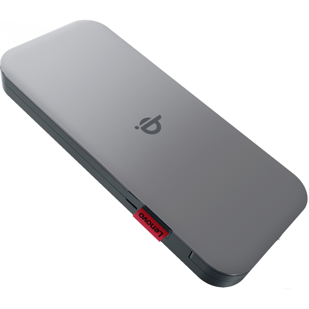 Батарея універсальна Lenovo 10000 mAh Go Wireless Mobile PB, USB-C 27W(max), Qi - 15W(max) (40ALLG1WWW) - зображення 3