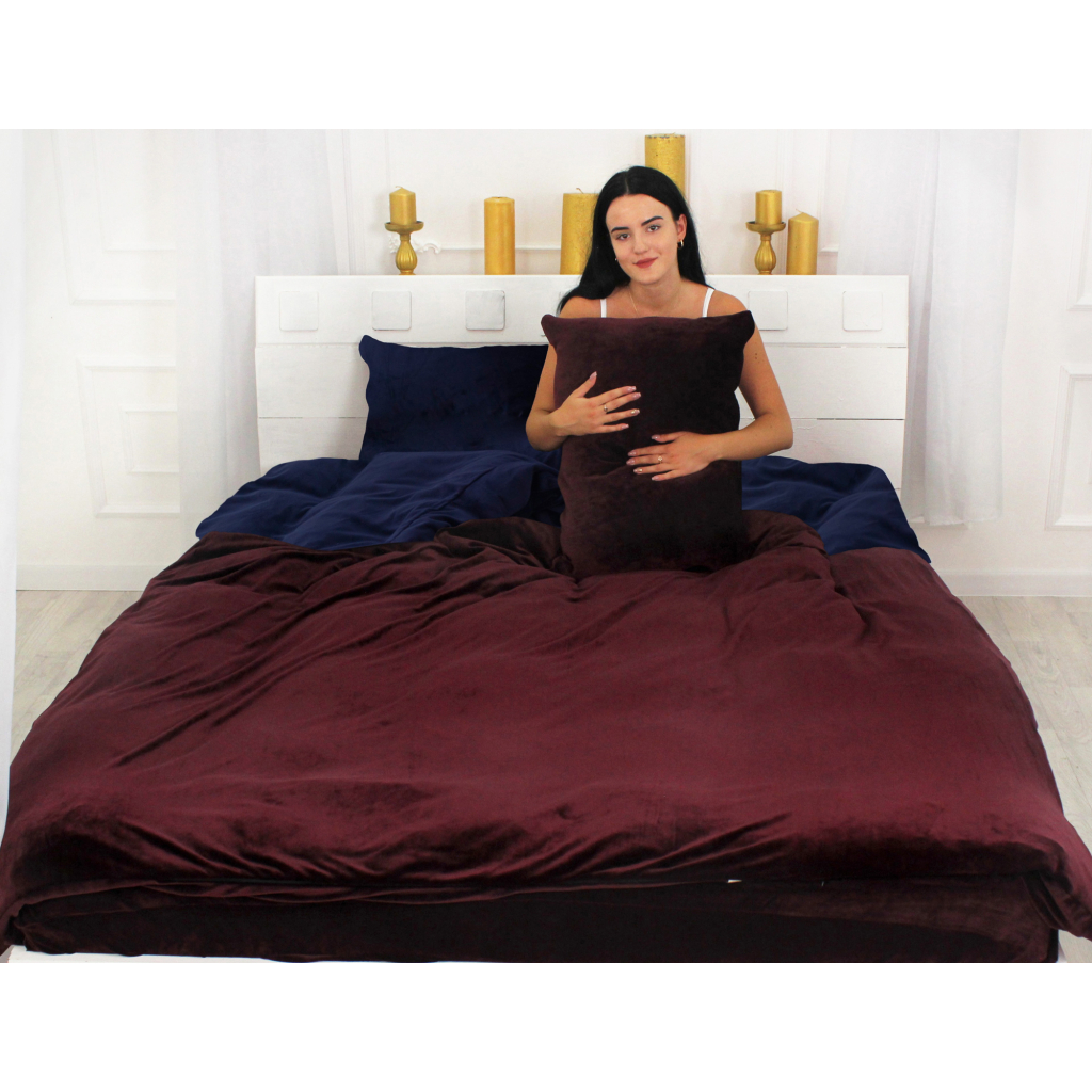 Постільна білизна MirSon Велюр Winter Frost 28-0006 + 28-0002 Primula Velvet 110х140 (2200004006994) - зображення 2