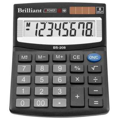 Калькулятор Brilliant BS-208 - зображення 1