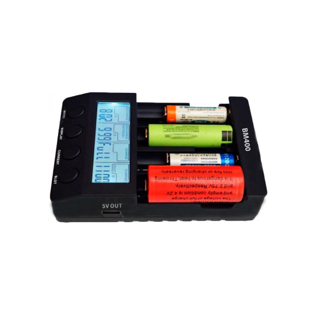Зарядний пристрій для акумуляторів Extradigital BM400 (AA, AAA, 18650, 26650 ...) (AAC2833) - зображення 12