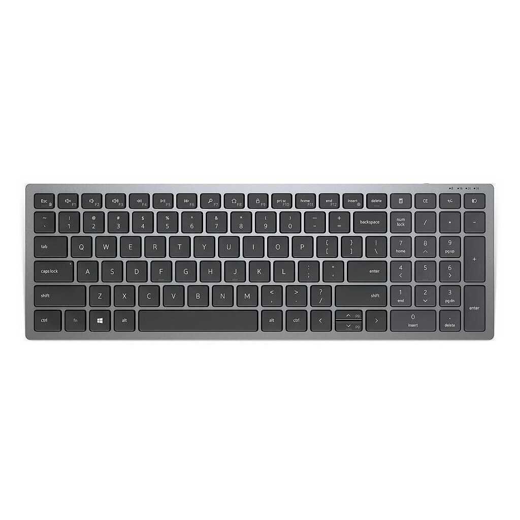 Клавіатура Dell Compact Multi-Device Wireless Keyboard KB740 RU (580-AKOZ) - зображення 1