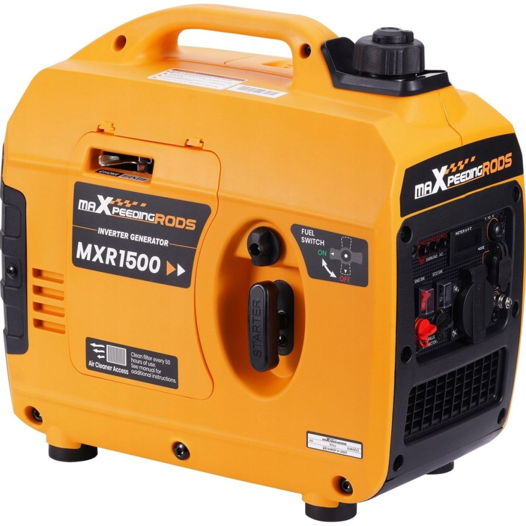 Генератор maXpeedingRODS MXR1500 інверторний (1 kW), 220V, 50Hz, 2,4л, ручний запуск (mxr1500) - зображення 2