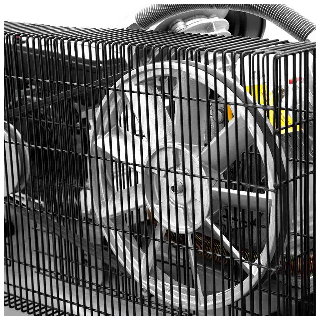 Компресор Sigma двоциліндровий ремінний 2.5кВт 396л/хв 10бар 100л (2 крана) (7044151) - зображення 8