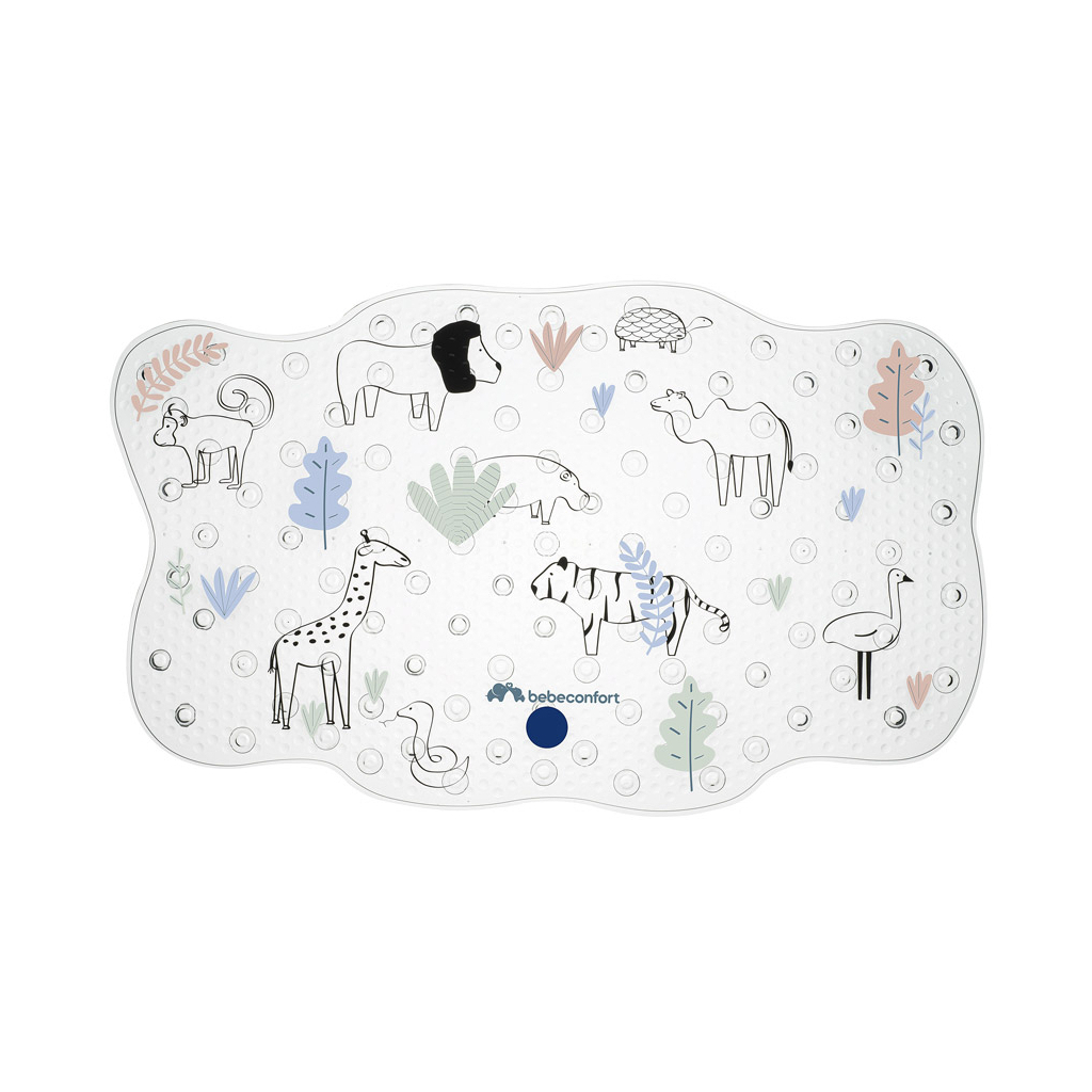 Дитячий килимок в ванну Bebe Confort Jungle Feeling на присосках (3107209110) - зображення 1
