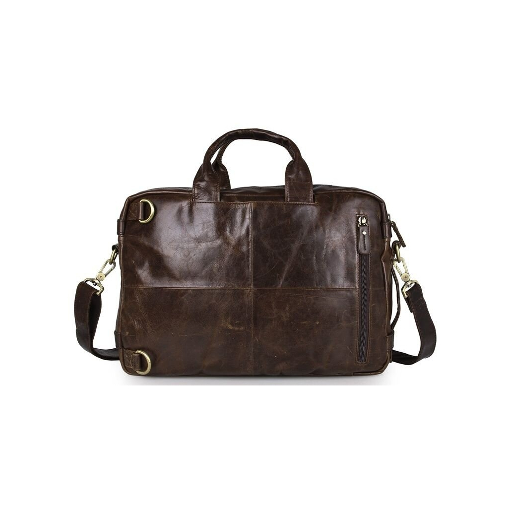 Сумка Vintage Коричнева (14074) - зображення 9