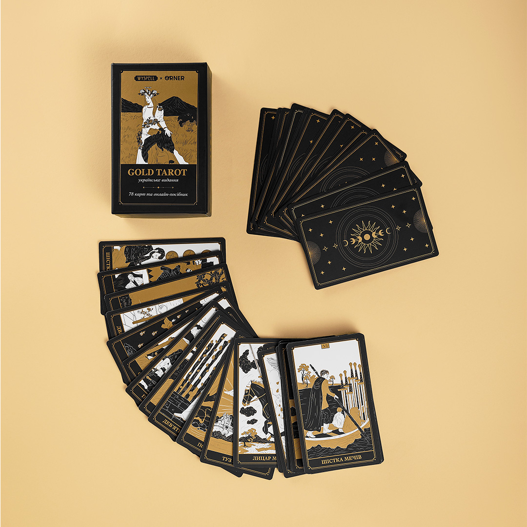Карти Таро Orner Золота колода (orner-2113) - зображення 3