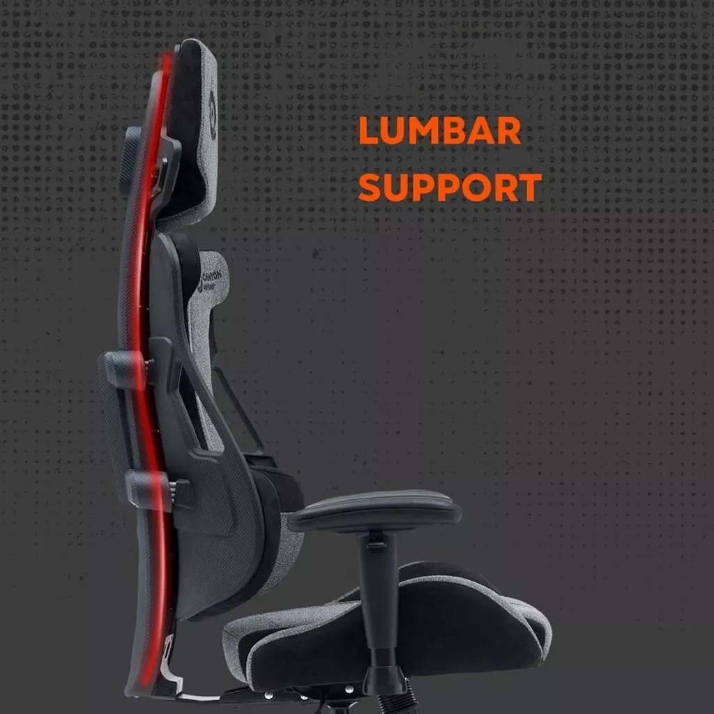 Крісло ігрове Canyon Morphos ABCH01 Black (CNS-ABCH01BW) - зображення 10